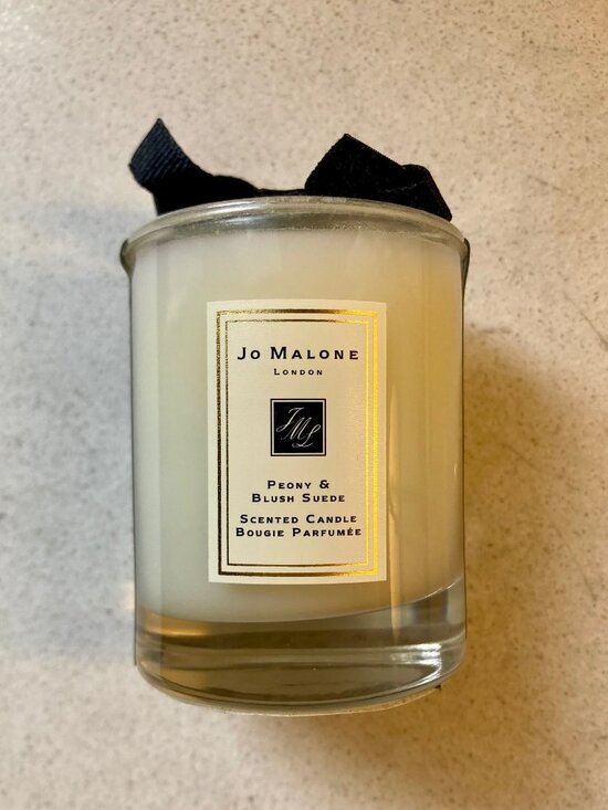 Jo Malone Peony & Blush Suede Scented Candle 65g/Height 1.88 NWT - Picture 2 of 12
